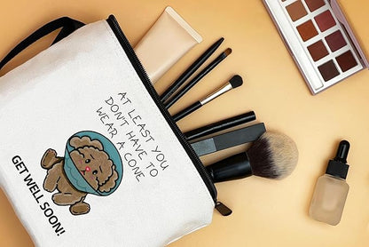 Get Well Gifts for Women After Surgery,Cancer Gifts for Women,Small Cosmetic Makeup Make Up BagDog Lover Gift,Post Surgery Gift,Womens Gifts for Christmas