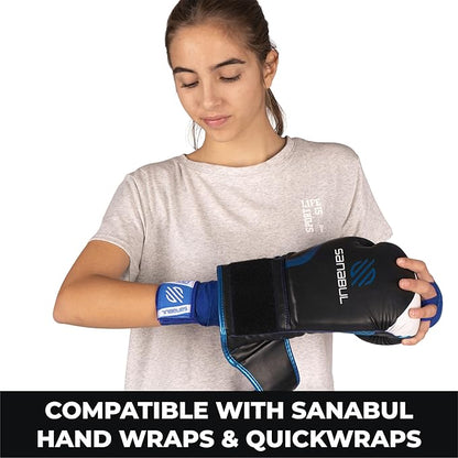 Sanabul Essential Gel Boxing Gloves for Men & Women, Kickboxing MMA, Muay Thai Gloves and Heavy Bag Training Punching & Sparring