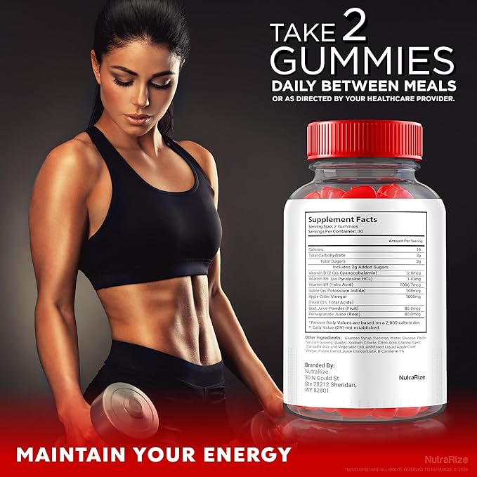 Vital Surge Gummies, VitalSurge Gummies All Natural, Vital Surge Gomitas, Apple Cider Vinegar Supplement, Official Vital Surge Gummies Reviews (60 Gummies)