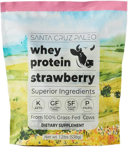 Santa Cruz Paleo Whey Protein (Strawberry)