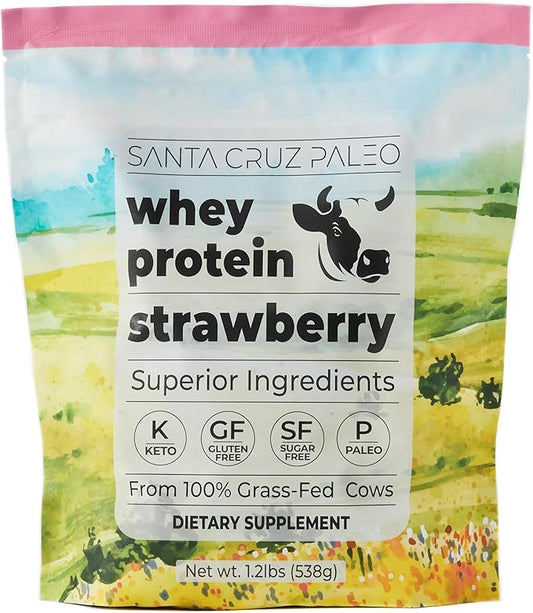 Santa Cruz Paleo Whey Protein (Strawberry)