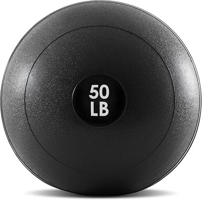 ProsourceFit Slam Medicine Balls 5 10, 15, 15, 20, 20, 25, 25, 30, 30, 50lbs 50lbs Smooth