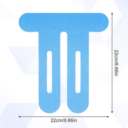 20 Pcs Precut Kinesiology Tape for Knees,Kinesiology Ankle Tape,Waterproof Elastic Knee Kinetic Tape,Breathable Latex-Free Tape for Knee Support and Stability,Pain Relief(Blue)