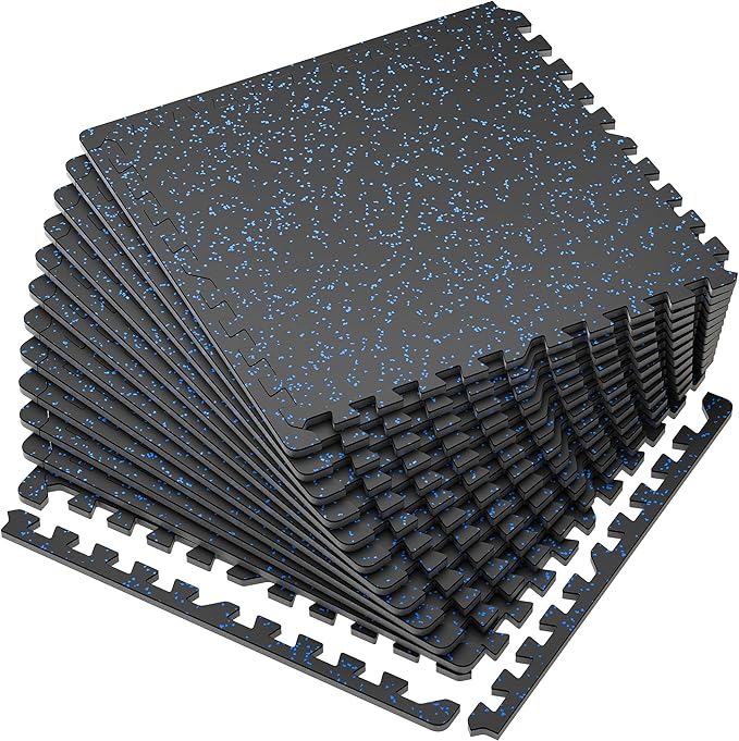 SUPERJARE 0.56'' Thick 12 Pcs 48 Sq Ft
