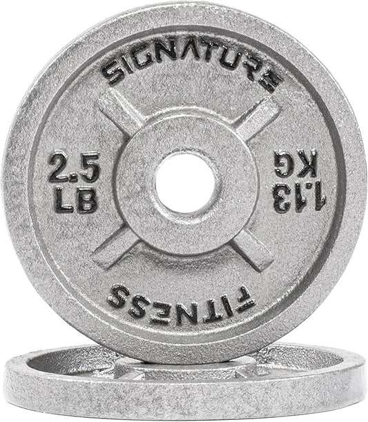 Signature Fitness Deep Dish 1-Inch Standard Cast Iron