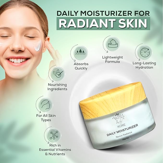 Kore Korean Skin Care Set–3-Piece Skincare Kit with Salicylic Acid Cleanser, Hydrating Toner & Daily Moisturizer–Vegan & PH Balancing Korean Skincare for Glass Skin–Skin Care Routine Kit for Women