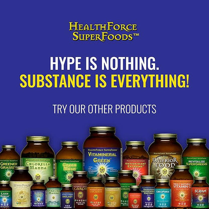 HealthForce SuperFoods Liver Rescue - Natural Liver Cleanse - Liver Health Formula with Milk Thistle & Dandelion Root - Gluten-Free & Vegan - 360 Capsules