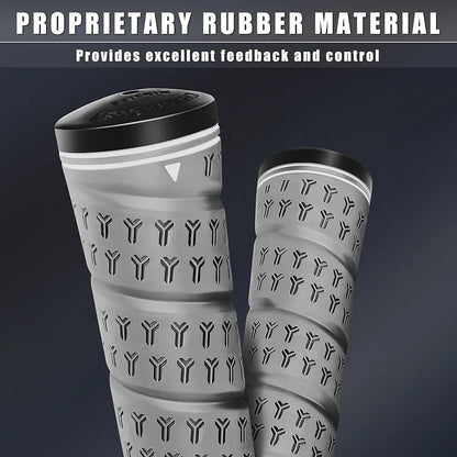 CHAMPKEY WRAP-Y Rubber Golf Grips 13 Pack Come with All Repair Kits - High Feedback and Traction Golf Club Grips