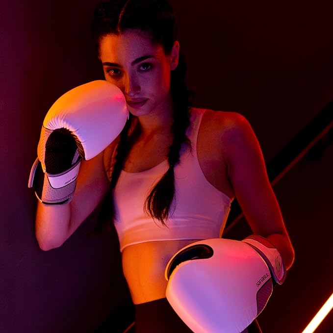 Sanabul Hyperstrike Boxing Gloves for Women, Kickboxing MMA Muay Thai Gloves, Training Sparring Punching Heavy Bag.