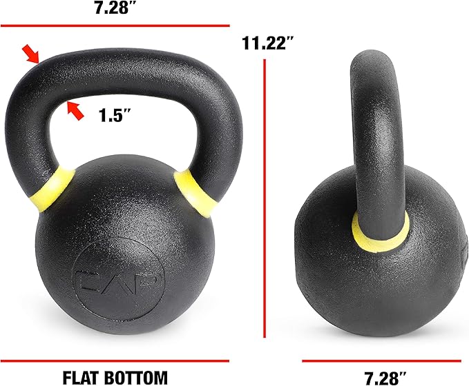 Cap Barbell Cast Iron Competition Kettlebell Weight