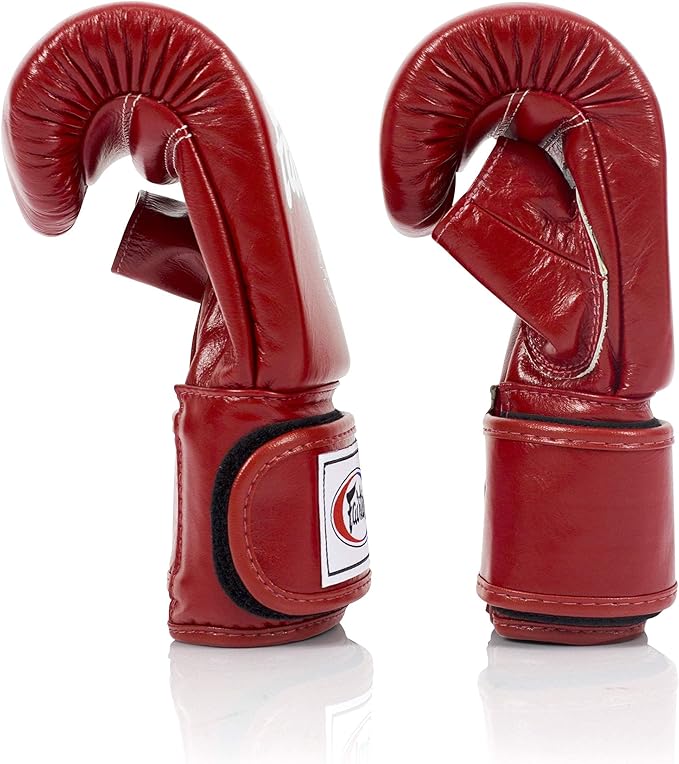 Fairtex TGO3 Muay Thai Boxing Gloves for Men, Women, Kids | Special Open Thumb Design | MMA Gloves, Kickboxing, Gym, Fitness | Premium Quality, Light Weight & Shock Absorbent Boxing Gloves