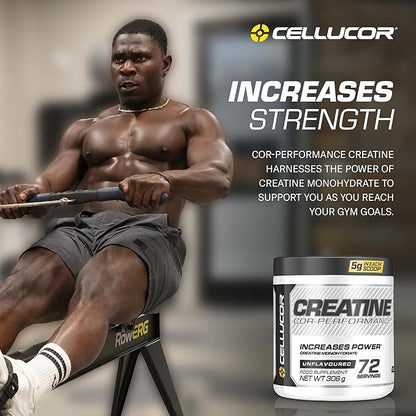 Cellucor Cor-Performance Creatine Monohydrate for Strength and Muscle Growth, 72 Servings