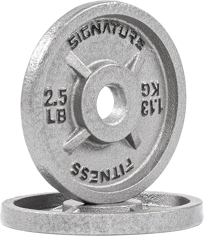 Signature Fitness Deep Dish 1-Inch Standard Cast Iron