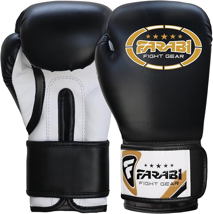 Farabi Sports Kids Boxing Gloves 4, 6, 8-oz Boxing Gloves for Kids Junior Boxing Gloves Youth Boxing Gloves Boys and Girls Boxing Training Gloves for MMA Muay Thai & Punching Bag