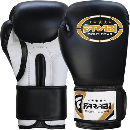 Farabi Sports Kids Boxing Gloves 4, 6, 8-oz Boxing Gloves for Kids Junior Boxing Gloves Youth Boxing Gloves Boys and Girls Boxing Training Gloves for MMA Muay Thai & Punching Bag