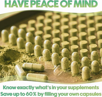 XPRS Nutra Vegan Size 3 Separated Capsules - 1000 Count Premium Empty Capsules Separated in Bags - Clear Empty Capsules - Separated Empty Capsules - Pill Capsules Empty for DIY Supplement Filling
