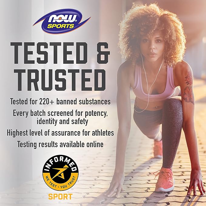 NOW Foods Sports Nutrition, L-Arginine Double Strength 1000mg, Nitric Oxide Precursor, Amino Acids, 60 Tablets