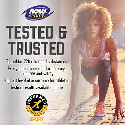 NOW Foods Sports Nutrition, L-Arginine Double Strength 1000mg, Nitric Oxide Precursor, Amino Acids, 60 Tablets