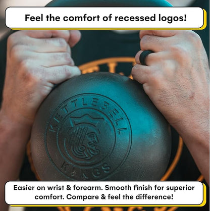 Kettlebell Kings Powder Coated Kettlebell Weights - 9-97