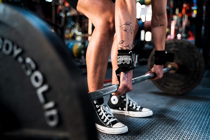 Weight Lifting Hooks Heavy Duty Lifting Wrist Straps