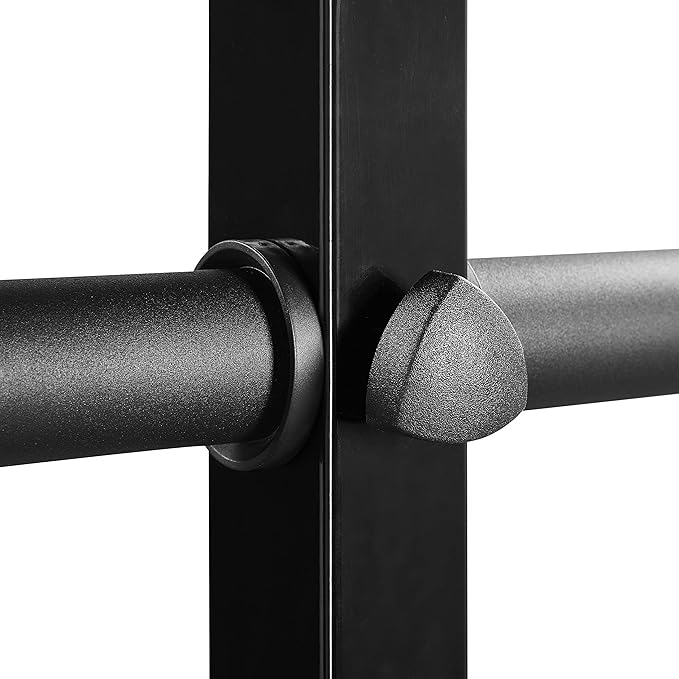Yaheetech 2-inch Barbell Plate and Dumbbell Racks Tree Olympic Plate Rack Weight Bumper Plate Holder w/ 2 Bar Holder