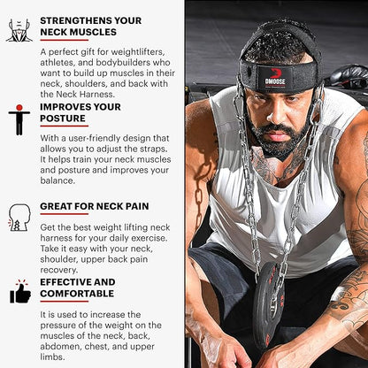 DMoose Fitness Neck Harness 30" Heavy