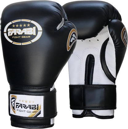 Farabi Sports Kids Boxing Gloves 4, 6, 8-oz Boxing Gloves for Kids Junior Boxing Gloves Youth Boxing Gloves Boys and Girls Boxing Training Gloves for MMA Muay Thai & Punching Bag