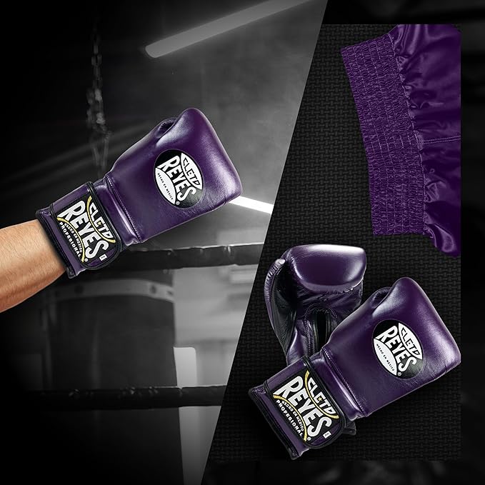 CLETO REYES Training Gloves with Leather Strap & Attached Thumb and Hook & Loop Closure