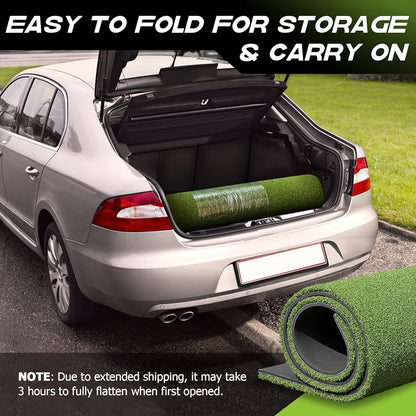 Bltend Thickened Golf Mat: 5x4ft & 5x5ft Heavy-Duty Golf Hitting Mats Practice Outdoor/Indoor, Elite Dense Artificial Turf Matt Training Aid for Backyard/Garage/Driving Range/Simulators