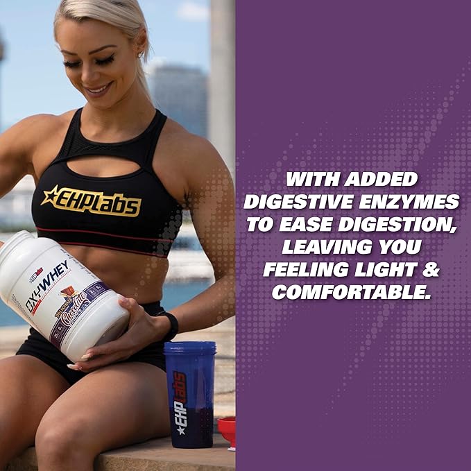 EHP Labs OxyWhey Whey Protein Isolate Powder - 25g of Whey Isolate Protein Powder, Meal Replacement Shake, Sugar Free Protein Powder - 25 Serves (Delicious Chocolate)