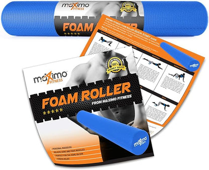 Maximo Fitness Foam Roller– 36" x 6" Exercise