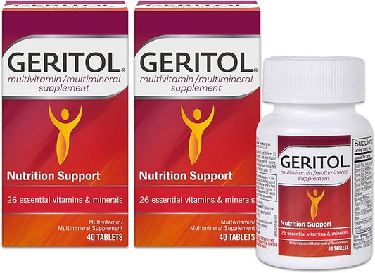 Geritol Complete Tablets 40ct, 2 Pack