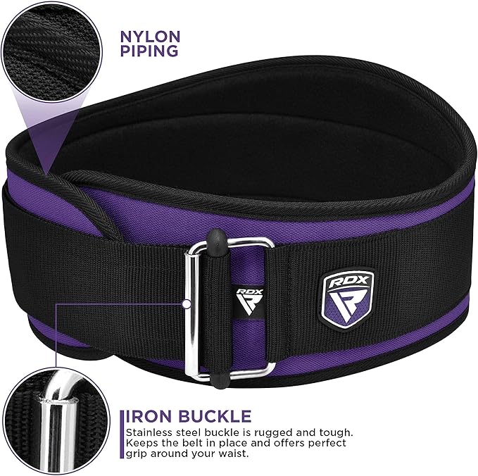 RDX Weight Lifting Belt AUTO LOCK 6.5” Padded