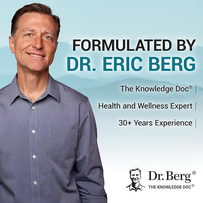 Dr. Berg Sea Kelp Enhanced Iodine - 200 mcg of Premium Iodine - Seaweed Blend Includes Klamath Blue-Green Algae & Sea Kelp - 90 Capsules