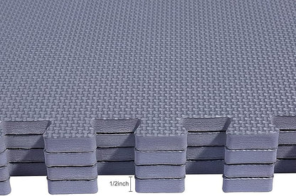 BalanceFrom Puzzle Exercise Mat with EVA Foam Interlocking