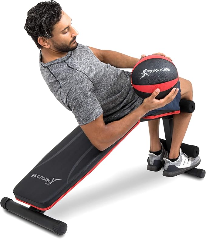 ProsourceFit Foldable & Adjustable Multi-Purpose Weight Bench Home