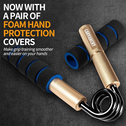 Grip Strength Trainer Set 50-300LB(6 Pack),