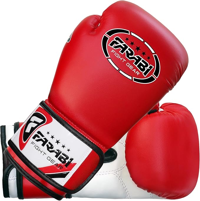 Farabi Sports Kids Boxing Gloves 4, 6, 8-oz Boxing Gloves for Kids Junior Boxing Gloves Youth Boxing Gloves Boys and Girls Boxing Training Gloves for MMA Muay Thai & Punching Bag