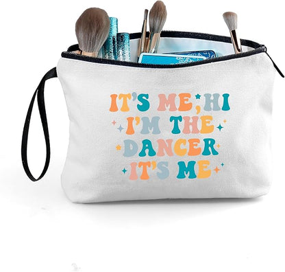 Dance Gifts, Dance Teacher Gifts, Dance Makeup Bag, Dancer Gifts,Dance Moms Merch, Dance Recital Gifts for Girls,Appreciation Gifts for Women Daughter Dance Teams Ballet Sister,Christmas Gifts