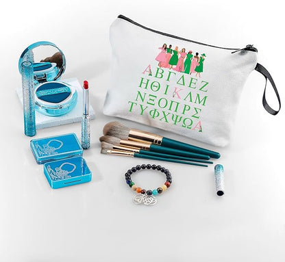 Big Little Sorority Cool Gifts for Women Birthday Female Friend Gift Ideas Make Up Bags Sorority Gifts for Women