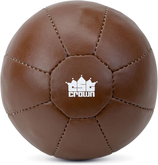 Crown Sporting Goods Vintage Soft Touch Leather Weighted