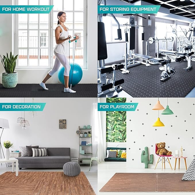 Yes4All 12, 16, 36 SQ. FT Puzzle/Interlocking Exercise
