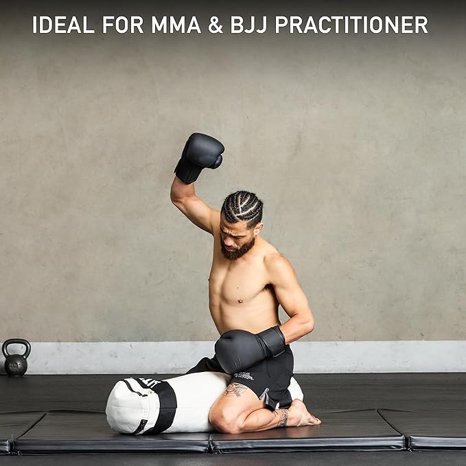 Canvas Punching Bags MMA Muay Thai Kickboxing Training Boxing Punching Bag with Chains - UNFILLED