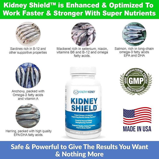Kidney Restore & Kidney Shield 4-Pack Bundle Pills - Natural Kidney Support Supplement for Kidney Cleanse Detox & Repair - Comprehensive Renal & Kidney Health Supplement to Support Kidney Function