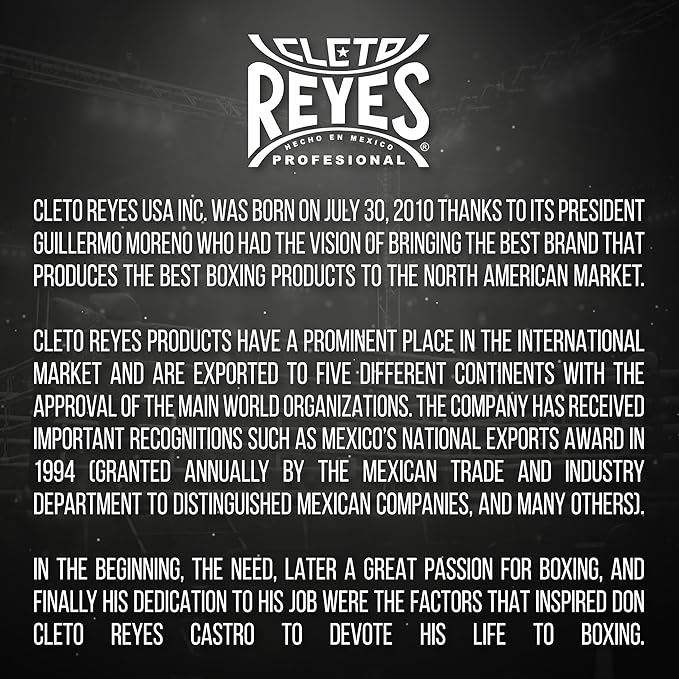 CLETO REYES Training Gloves with Leather Strap & Attached Thumb and Hook & Loop Closure