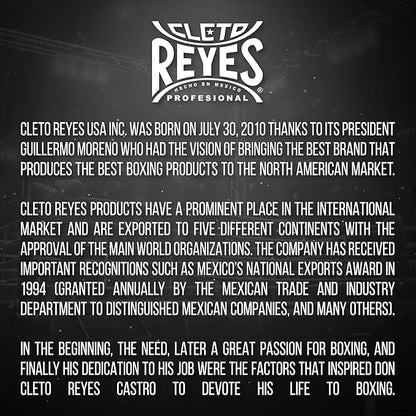 CLETO REYES Training Gloves with Leather Strap & Attached Thumb and Hook & Loop Closure