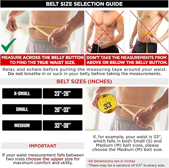 RDX Women Weight Lifting Belt 4” Adjustable Back