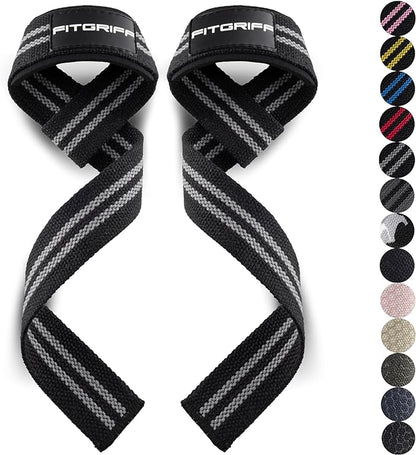 Fitgriff® Lifting Wrist Straps for Weightlifting