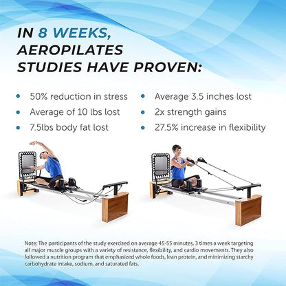 Stamina AeroPilates Pro Reformer Whole Body Resistance Padded