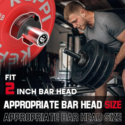 Barbell Clips, C-Shape Barbell Clamps for Weight Lifting Bar, Fast Lock/Removal Weight Clips Barbell Collars 2 Inch Olympic Gym Equipment